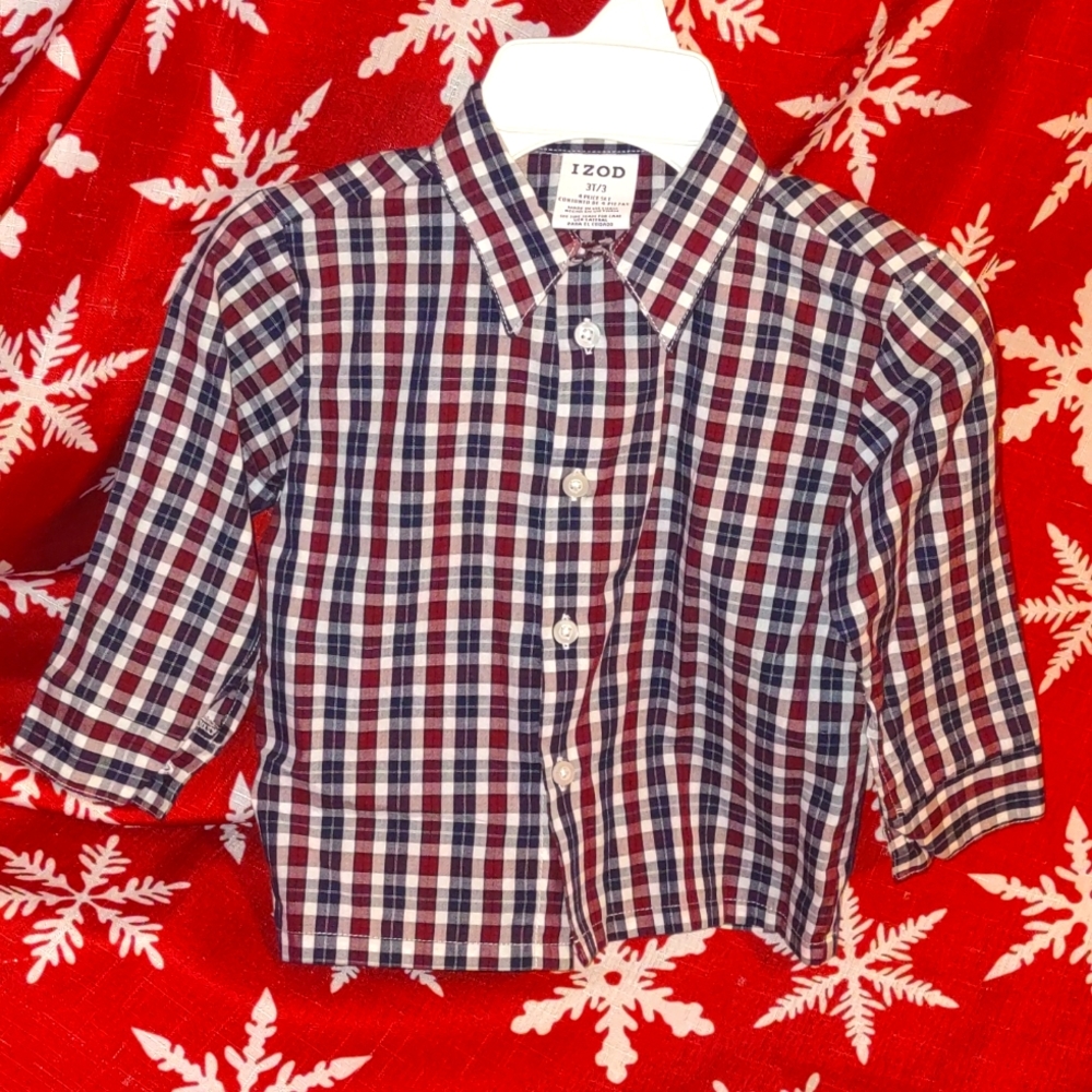 IZOD ♥️🤍💙 Button-down Long Sleeve